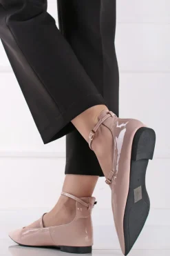 Best Baleriny Luisa - beżowe Baleriny|Buty