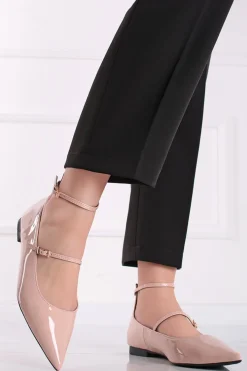 Best Baleriny Luisa - beżowe Baleriny|Buty