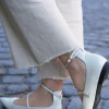 Discount Baleriny Luisa - białe Baleriny|Buty