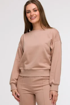 Clearance Buza daka z otwartyi pecai - occa Odzież Casualowa|Bluzy
