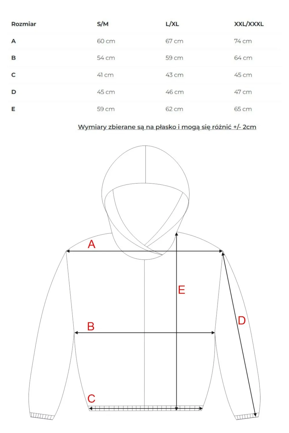 Sale Buza dreowa z kapture - agawa Odzież Casualowa|Kolory I Printy Sezonu