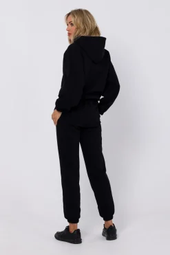 Discount Buza dreowa z kapture - czarna Odzież Casualowa|Dobry Skład