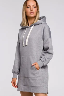 Discount Buza overize z kiezenią typu kangurek - taowa Odzież Casualowa|Bluzy