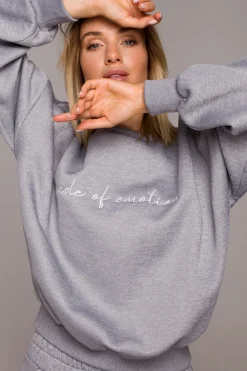 Sale Buza zeroka z hafte - taowa Odzież Casualowa|Bluzy