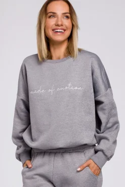 Sale Buza zeroka z hafte - taowa Odzież Casualowa|Bluzy