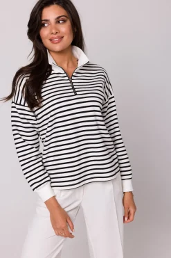 Online Buza w paki z wyoki kołnierze - ode 1 Odzież Casualowa|Bluzy