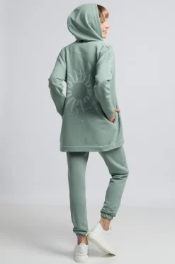 Clearance Buza z kapture bez zapięcia - iętowa Kolory I Printy Sezonu|Odzież Casualowa
