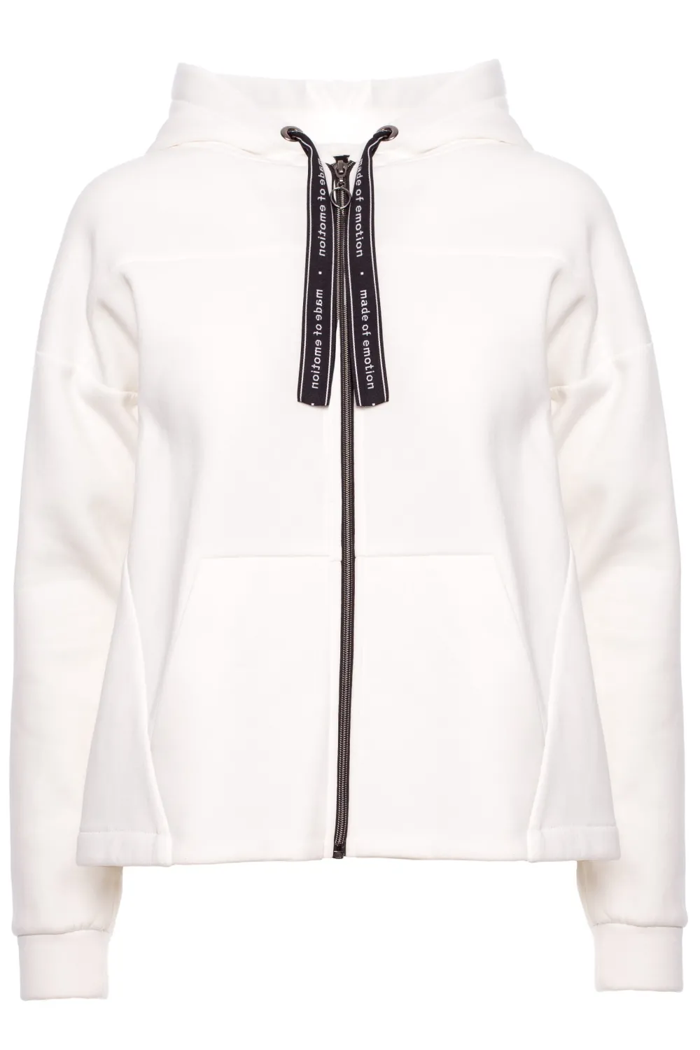 Clearance Buza z kapture zauwana na zaek - ecru Odzież Casualowa|Bluzy