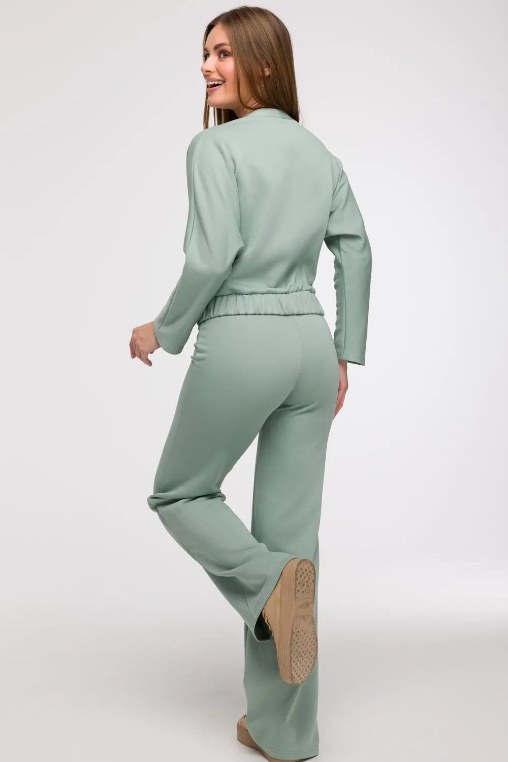 Online Buza z kopertowy dekote - iętowa Odzież Casualowa|Bluzy