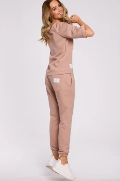 Clearance Bluza z krótkimi rękawami - mocca Bluzy