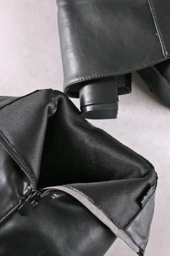 Discount Buty do kostek z ozdobną klamrą Dorottea - czarne Botki