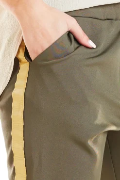 Hot Cauaowe podnie na co dzień - khaki Spodnie
