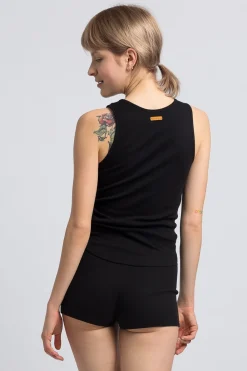 Online Damski top na szelkach - czarny Piżamy|Odzież Casualowa
