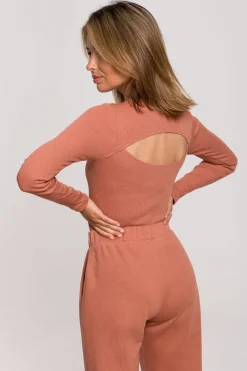 Clearance Dopaowane body z rozcięcie na pecach - cegate Body|Odzież Casualowa