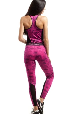Clearance Dopasowane legginsy neonowe - model 12 Legginsy