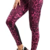 Outlet Dopasowane legginsy neonowe - model 10 Legginsy