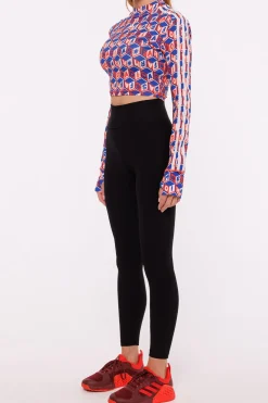 Best Dopaowane egginy prążkowane z wyoki tane - czarne Legginsy|Odzież Casualowa