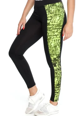 Hot Dopaowane egginy z ozdobną wtawką Legginsy