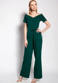 Best Dopaowany kobinezon z dekote typu karen - zieony Kombinezony|Eleganckie Kombinezony