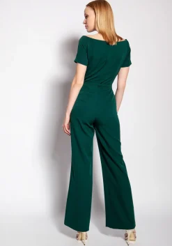 Best Dopaowany kobinezon z dekote typu karen - zieony Kombinezony|Eleganckie Kombinezony