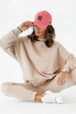 Clearance Dreowe joggery dakie z kiezeniai - beżowe Dobry Skład|Spodnie