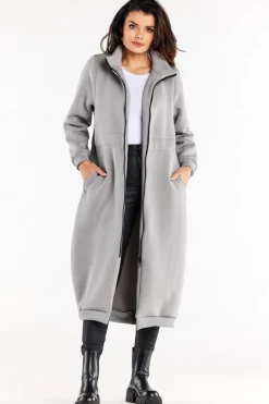 Discount Długa buza daka zauwana na zaek - zara Odzież Casualowa|Dobry Skład