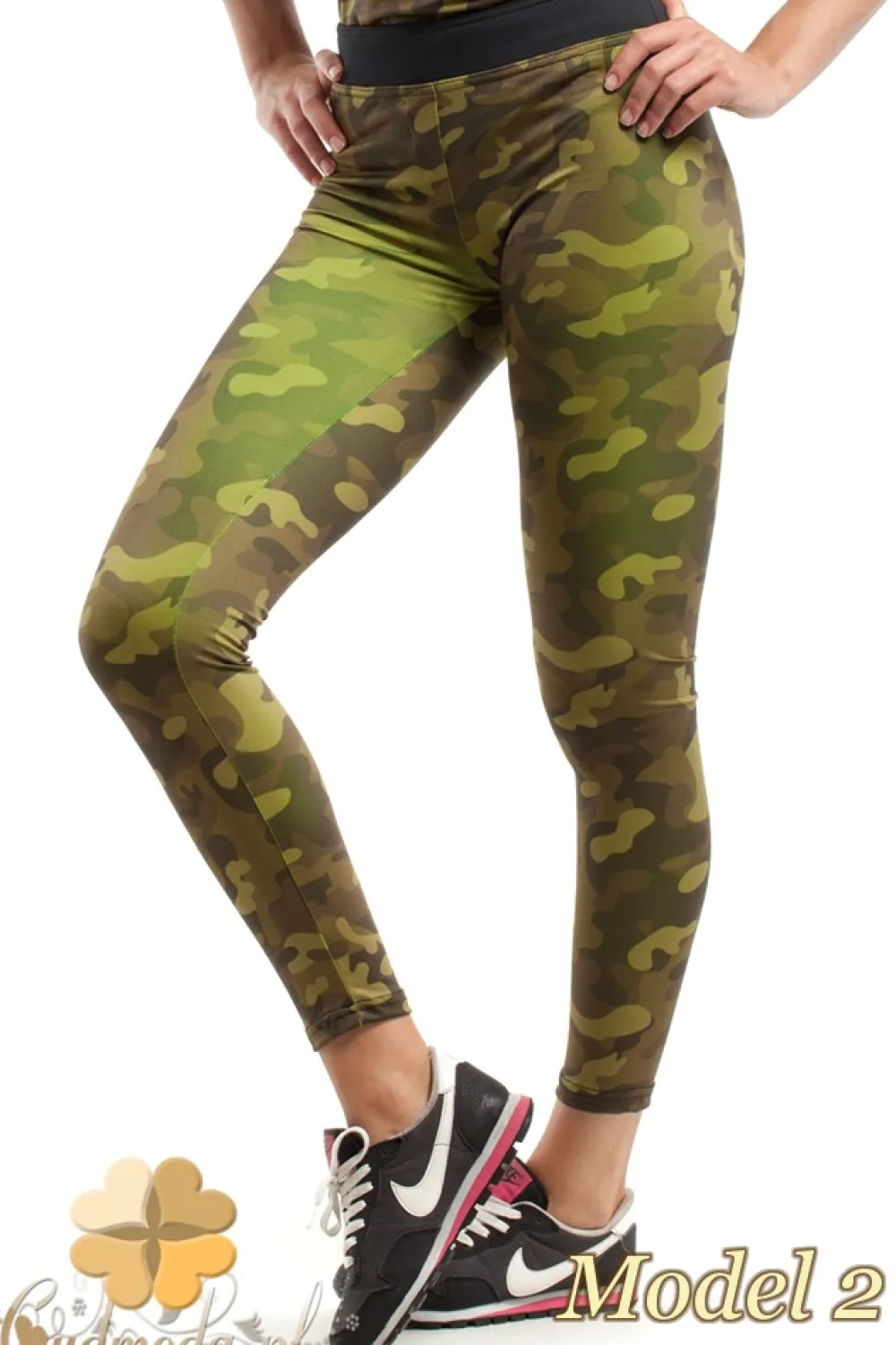 New Gładkie dopaowane egginy oro Legginsy