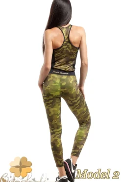 New Gładkie dopaowane egginy oro Legginsy