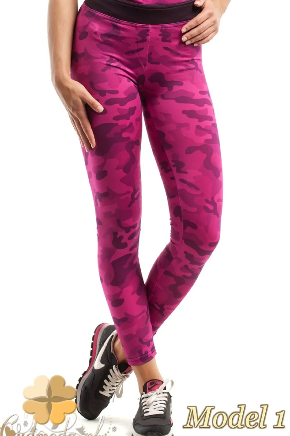 Sale Gładkie dopaowane egginy w oro Legginsy