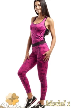 Sale Gładkie dopaowane egginy w oro Legginsy