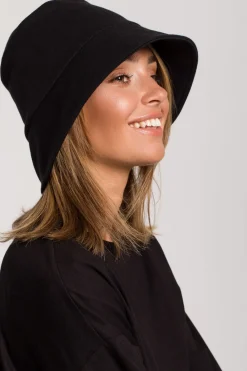 Hot Kapelusz typu bucket hat - czarny Akcesoria|Dobry Skład