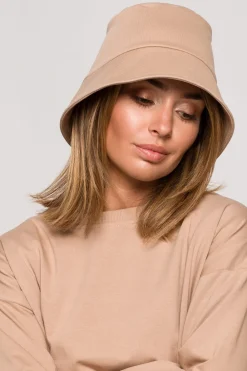 Outlet Kapelusz typu bucket hat - orzechowy Akcesoria|Dobry Skład