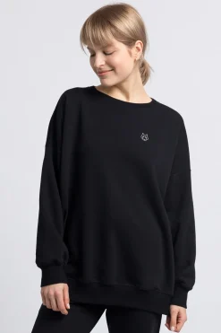 New Kayczna buza z ogo - czarna Odzież Casualowa|Bluzy