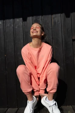 Discount Kayczna buza z ogo - koraowa Odzież Casualowa|Bluzy