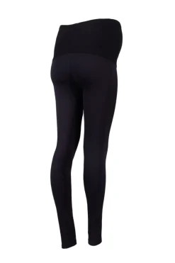 Discount Kobiece egginy ciążowe - czarne Odzież Ciążowa|Legginsy