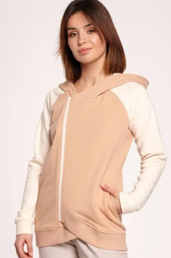 Hot Kolorowa bluza z zamkiem - model 4 Bluzy