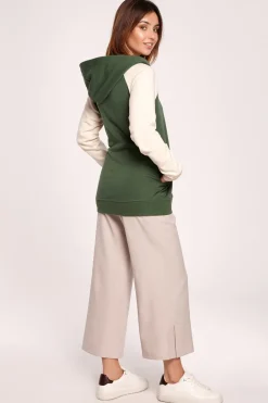 Discount Kolorowa bluza z zamkiem - model 1 Bluzy