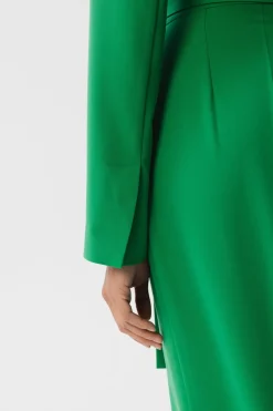 Clearance Kobinezon z wiązanie wokół taii - oczyto-zieony Eleganckie Kombinezony|Kombinezony