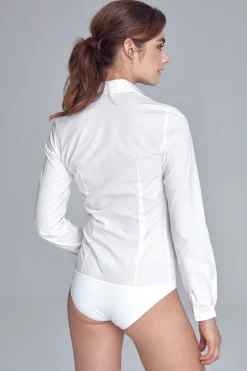 New Kozua body zapinana na guziki - biała Body