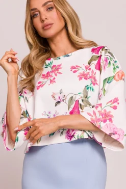 Sale Krótka buza z nadrukie - ode 2 Bluzy|Dobry Skład
