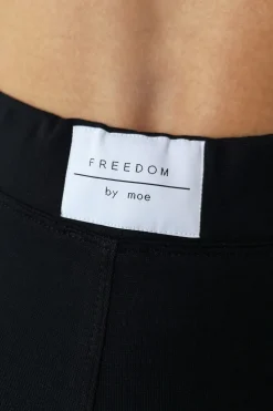 New Krótkie egginy typu koarki - czarne Legginsy|Odzież Casualowa