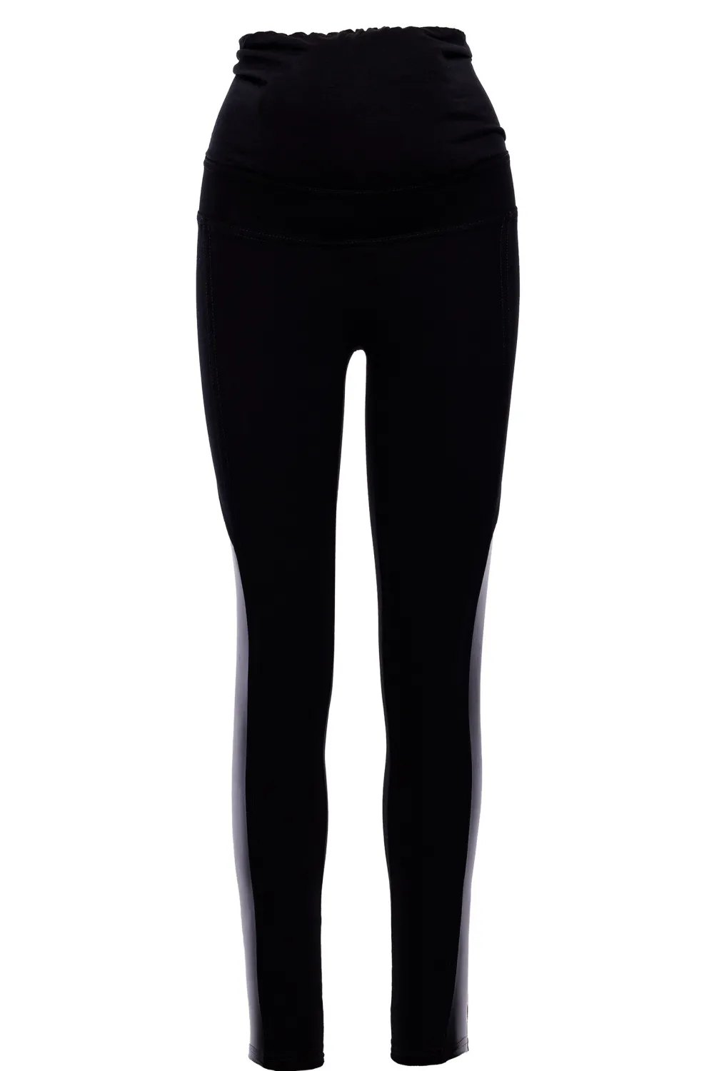 Legginsy ciążowe - czarne Spodnie|Legginsy