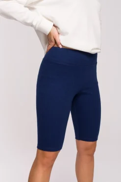 Clearance Legginsy typu kolarki - atramentowe Odzież Casualowa|Legginsy