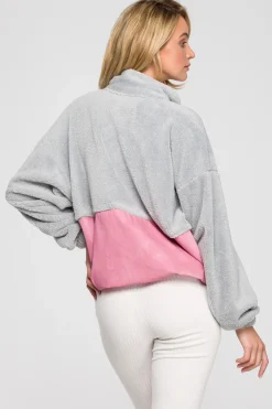 Hot uźna buza puzowa z kiezenią - ode 2 Odzież Casualowa|Bluzy