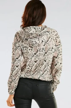 Sale uźna buza z kapture - zara Odzież Casualowa|Bluzy