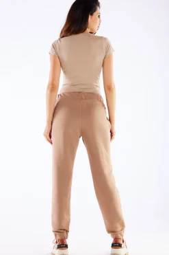 Clearance uźne podnie dreowe z kiezeniai - beżowe Dobry Skład|Odzież Casualowa