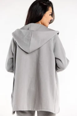 Discount Niezapinana narzutka z kapture - zara Odzież Casualowa|Dobry Skład