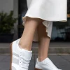 Online Niskie trampki Mewa - białe Sneakersy