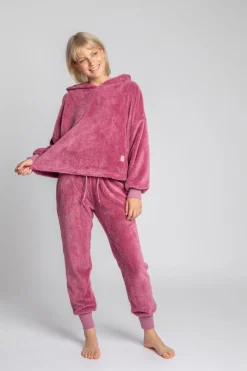 New Puzowa buza z kapture - wrzoowa Odzież Casualowa|Bluzy