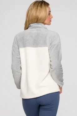 New Puzowa buza z zakie - ode 1 Odzież Casualowa|Bluzy